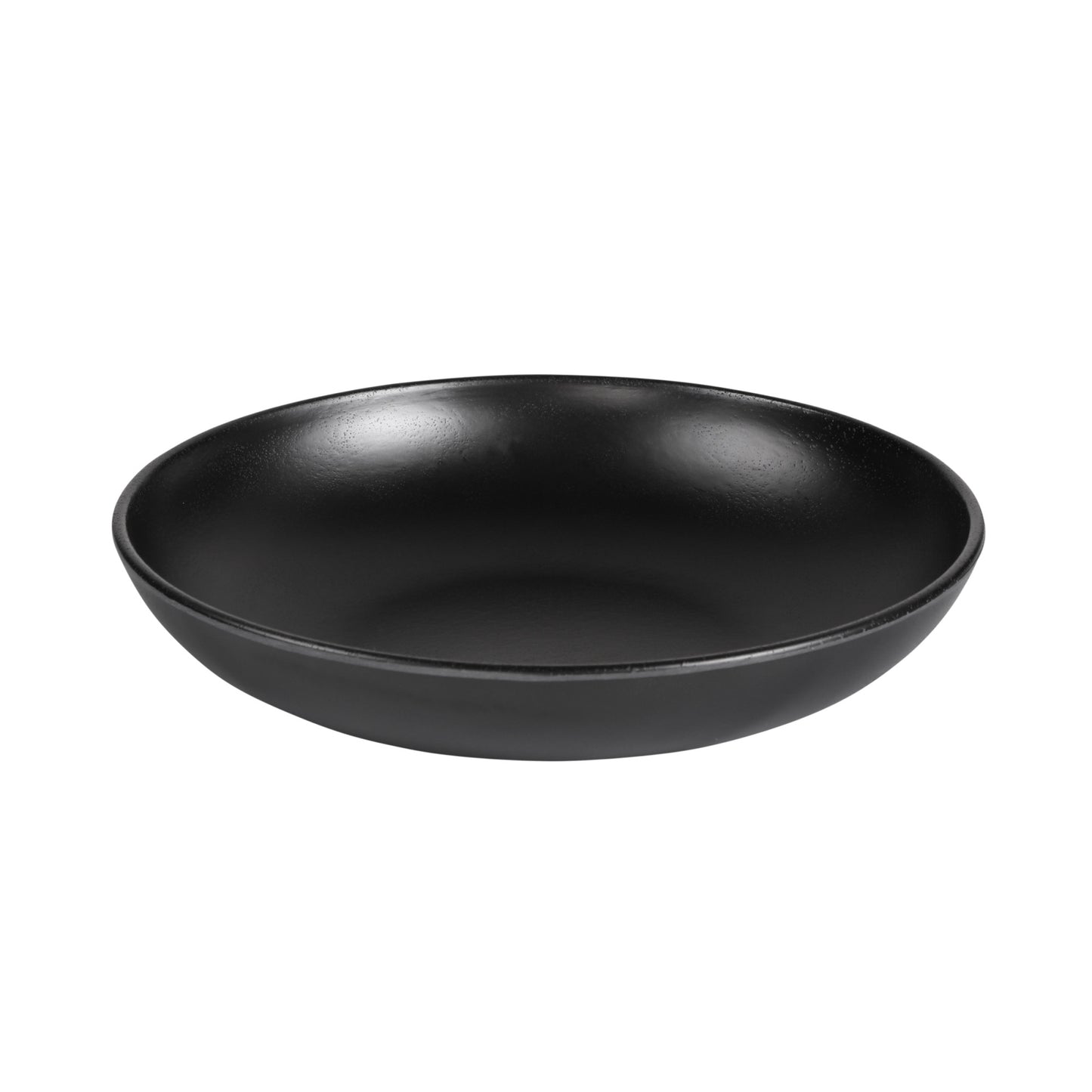 Melamine Round Bowl - Black