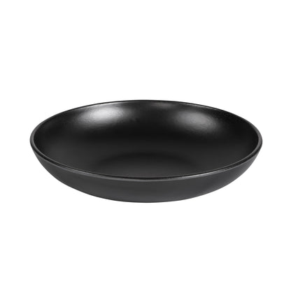 Melamine Round Bowl - Black