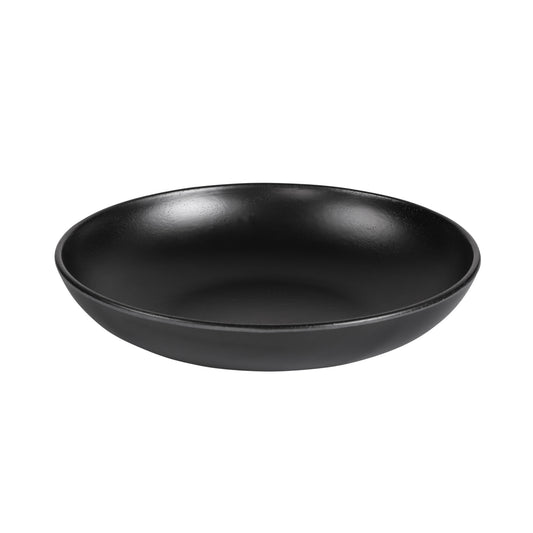 Melamine Round Bowl - Black