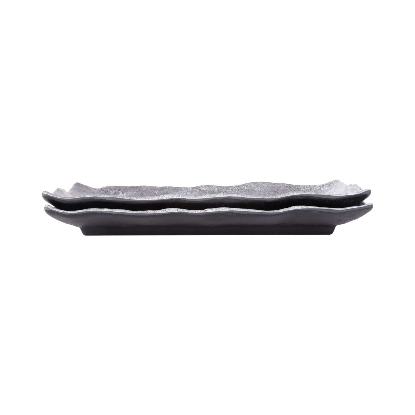 Melamine Rectangular Plate - Coal
