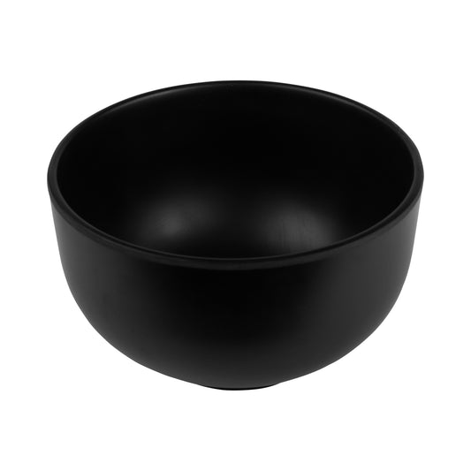 Melamine Round Bowl - Black