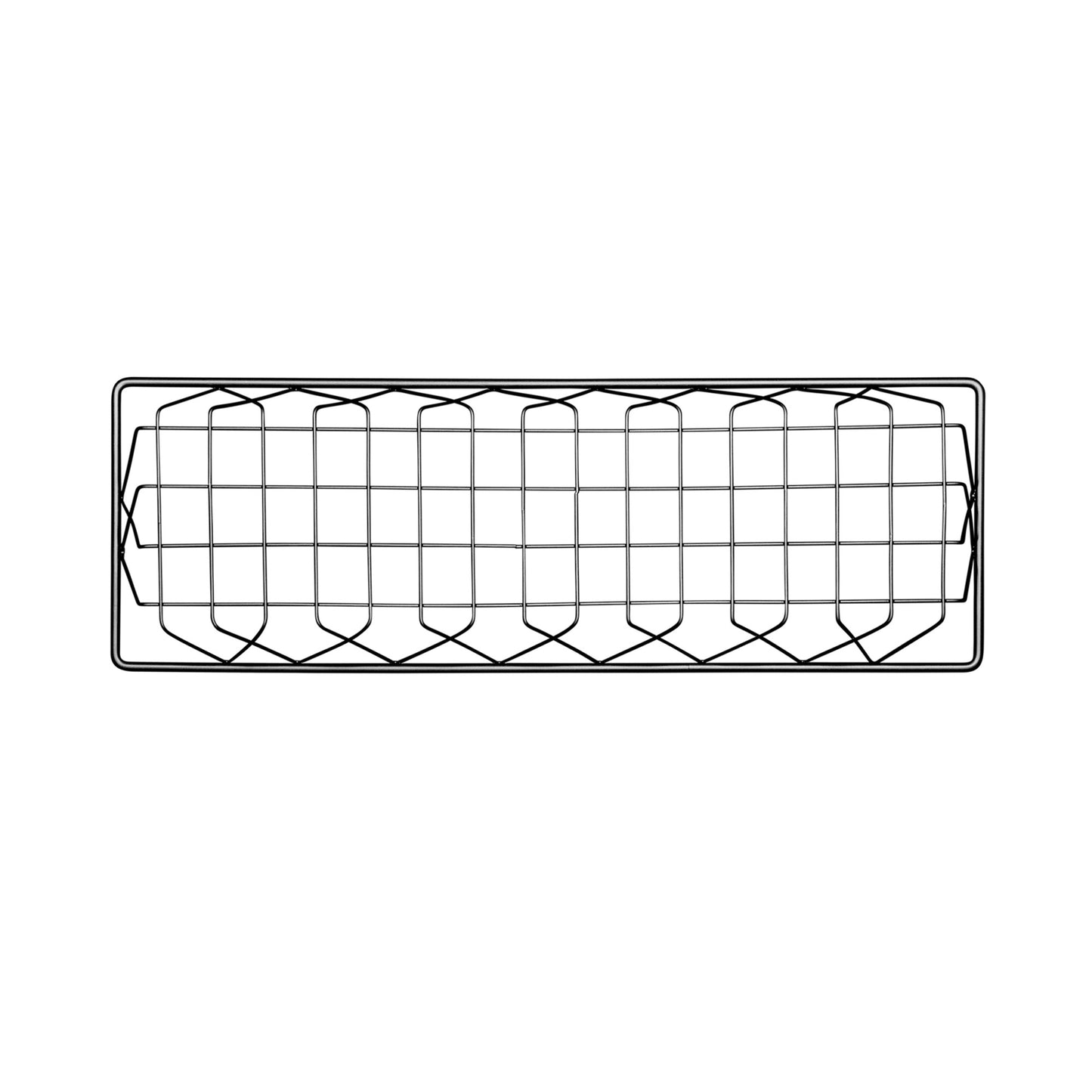 Metal Rectangular Wire Basket - Gunmetal Grey