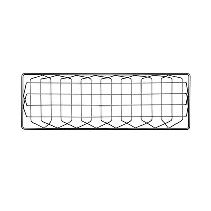 Metal Rectangular Wire Basket - Gunmetal Grey