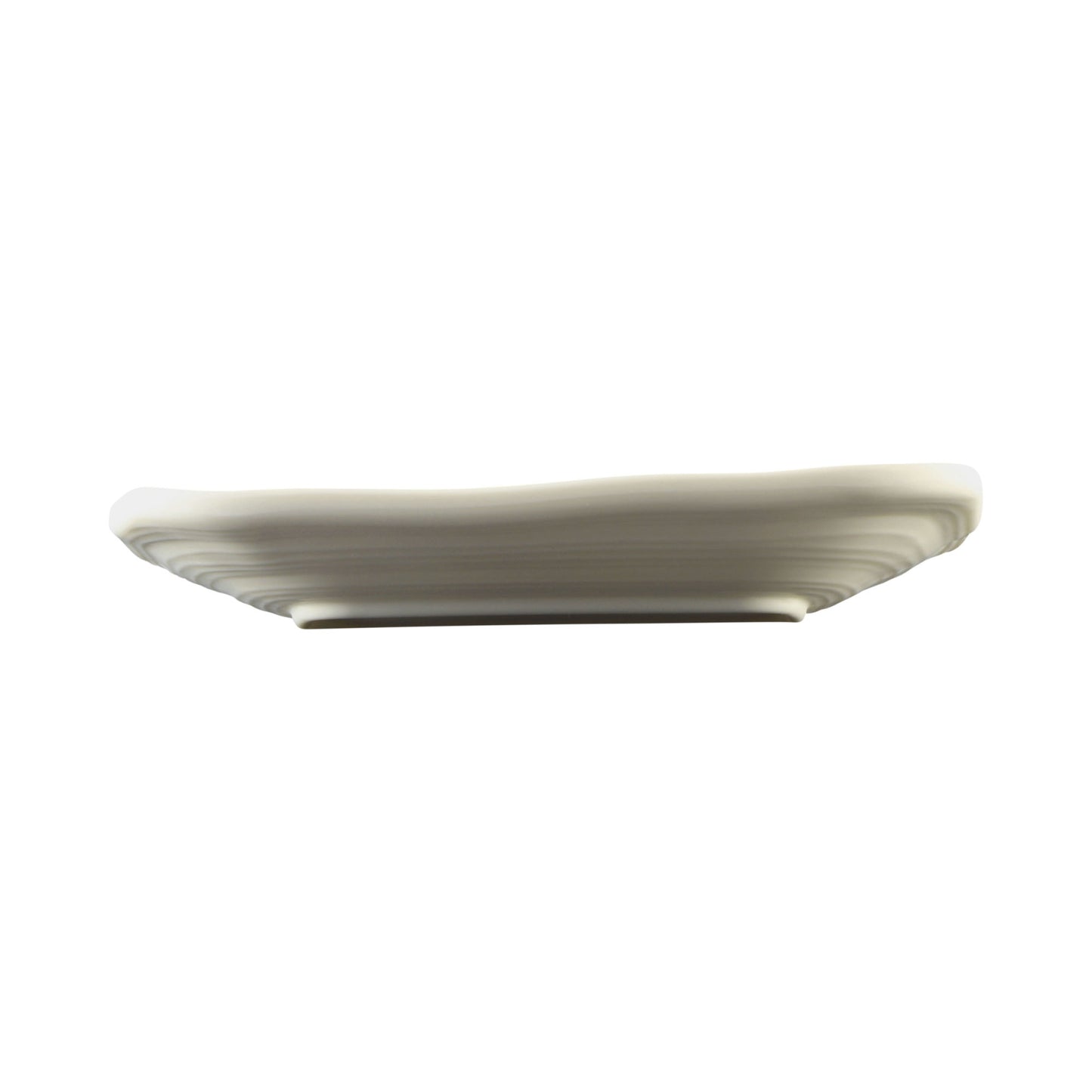 Melamine Irregular Square Plate - Off White Design
