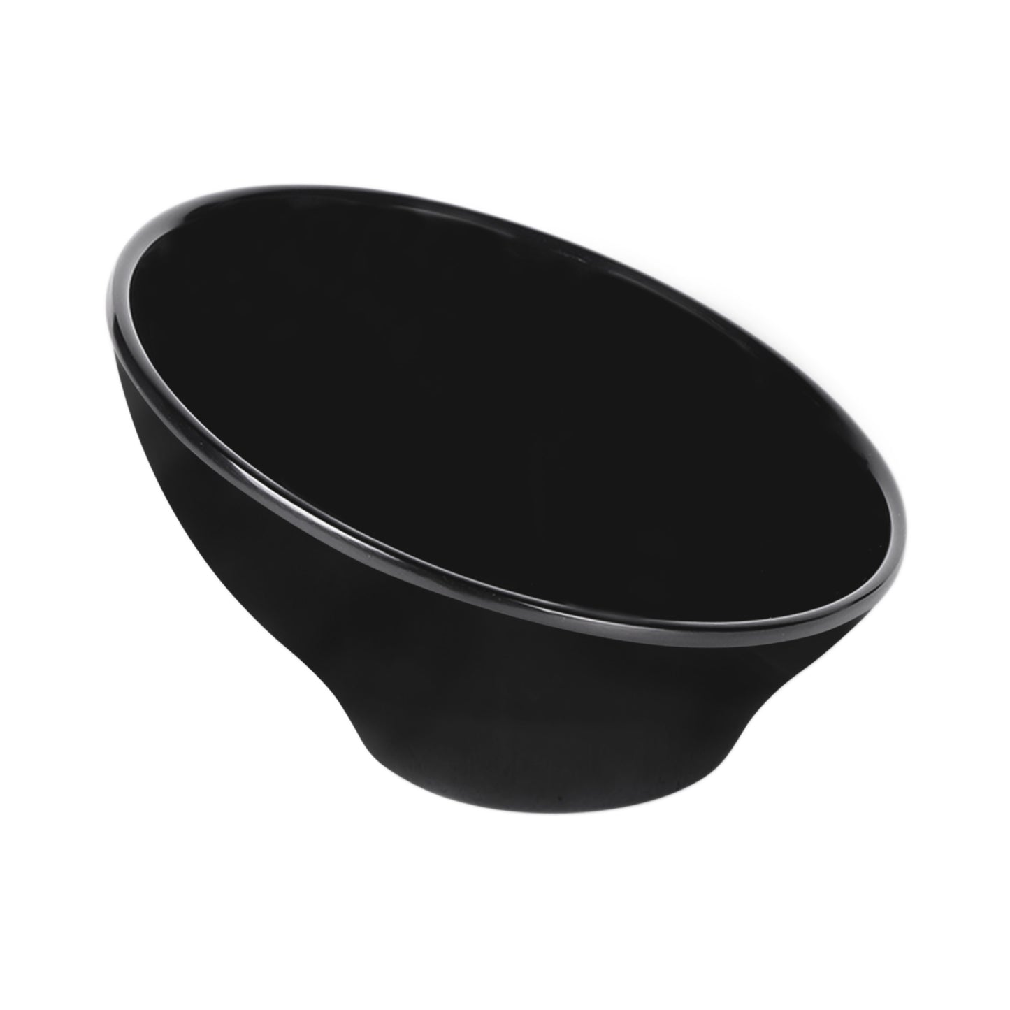 Melamine Round Bowl - Black