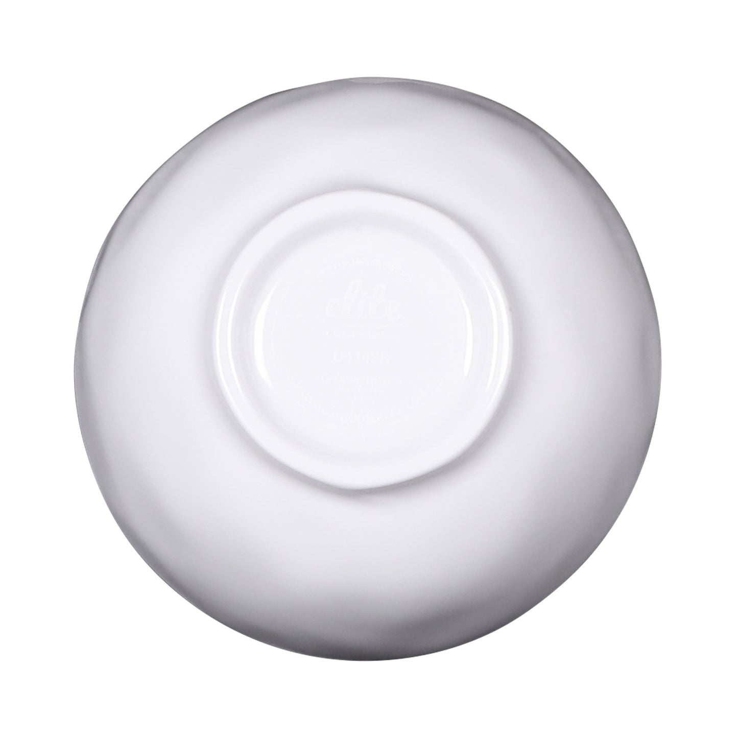 Melamine Round Bowl - Black Design