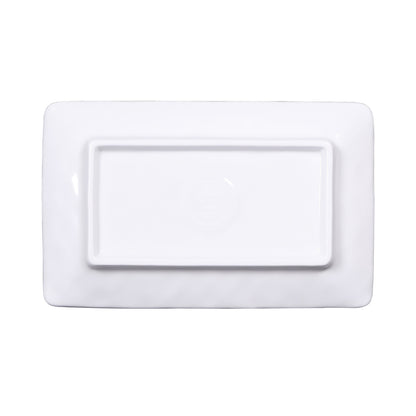 Melamine Rectangular Plate - Navy Design