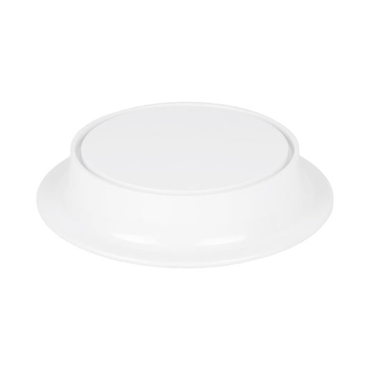 Melamine Round Pedestal - White