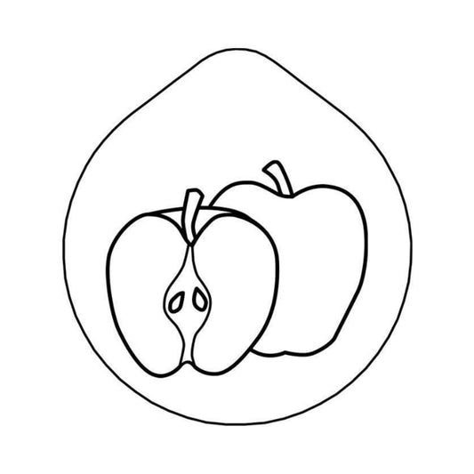 ACCESSOIRE Laser-engraving 'Apple'  Lid for Carafe CARAFI