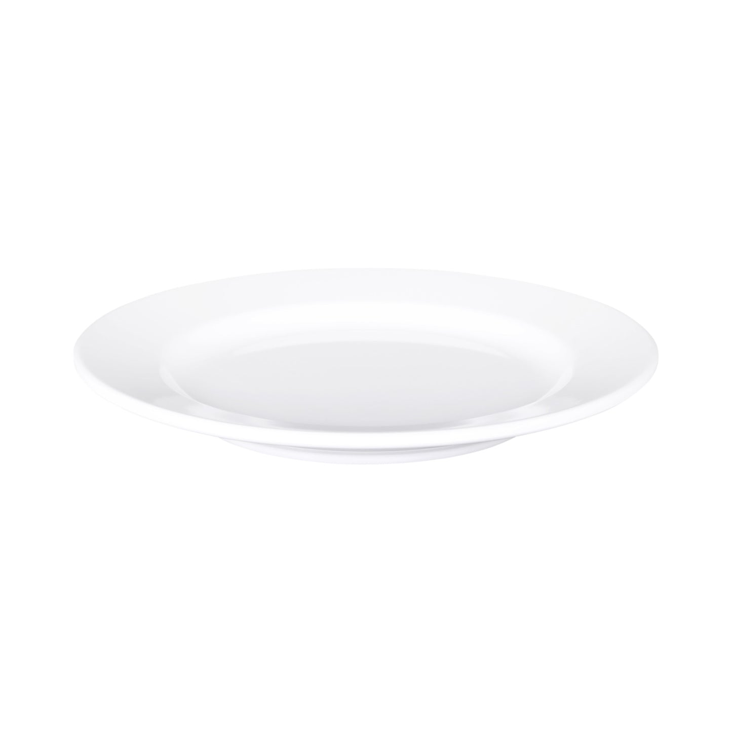 Melamine Round Saucer - White