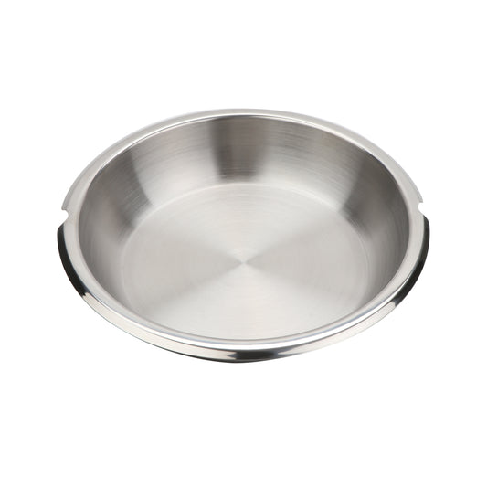 Strata Food Pan, 2.5" Deep, 13.5 Dia., fits Round Clamshell Insert ST11602118, G.E.T. STRATA BUFFET SYSTEM ST11610000