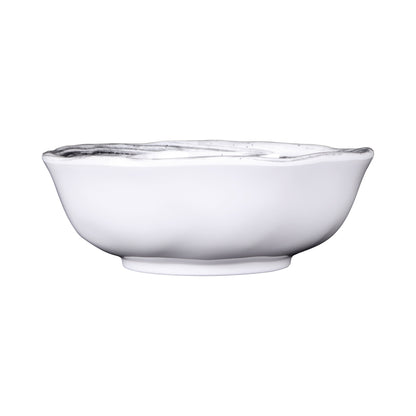 Melamine Round Bowl - Black Design