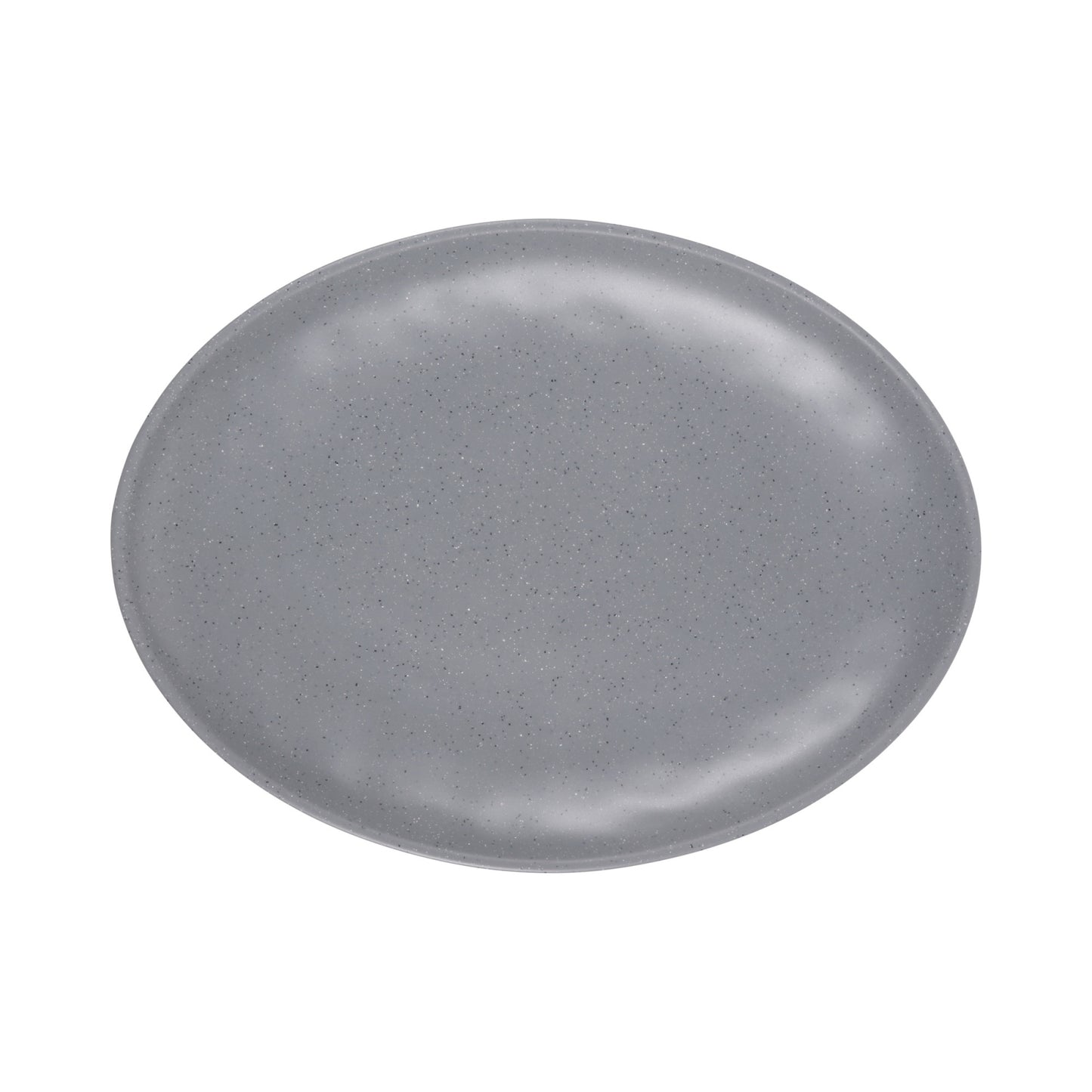 Melamine Oval Platter - Granite Stone
