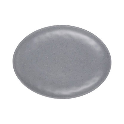 Melamine Oval Platter - Granite Stone