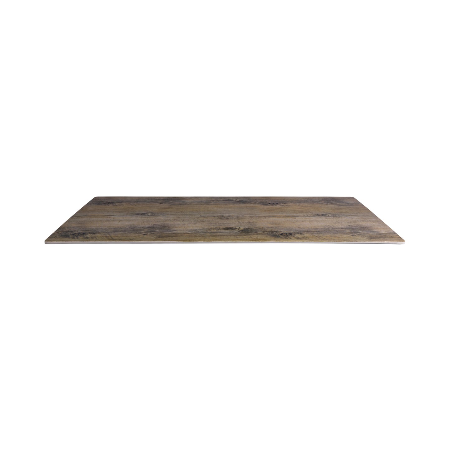 Melamine Rectangular Faux Wood - Driftwood