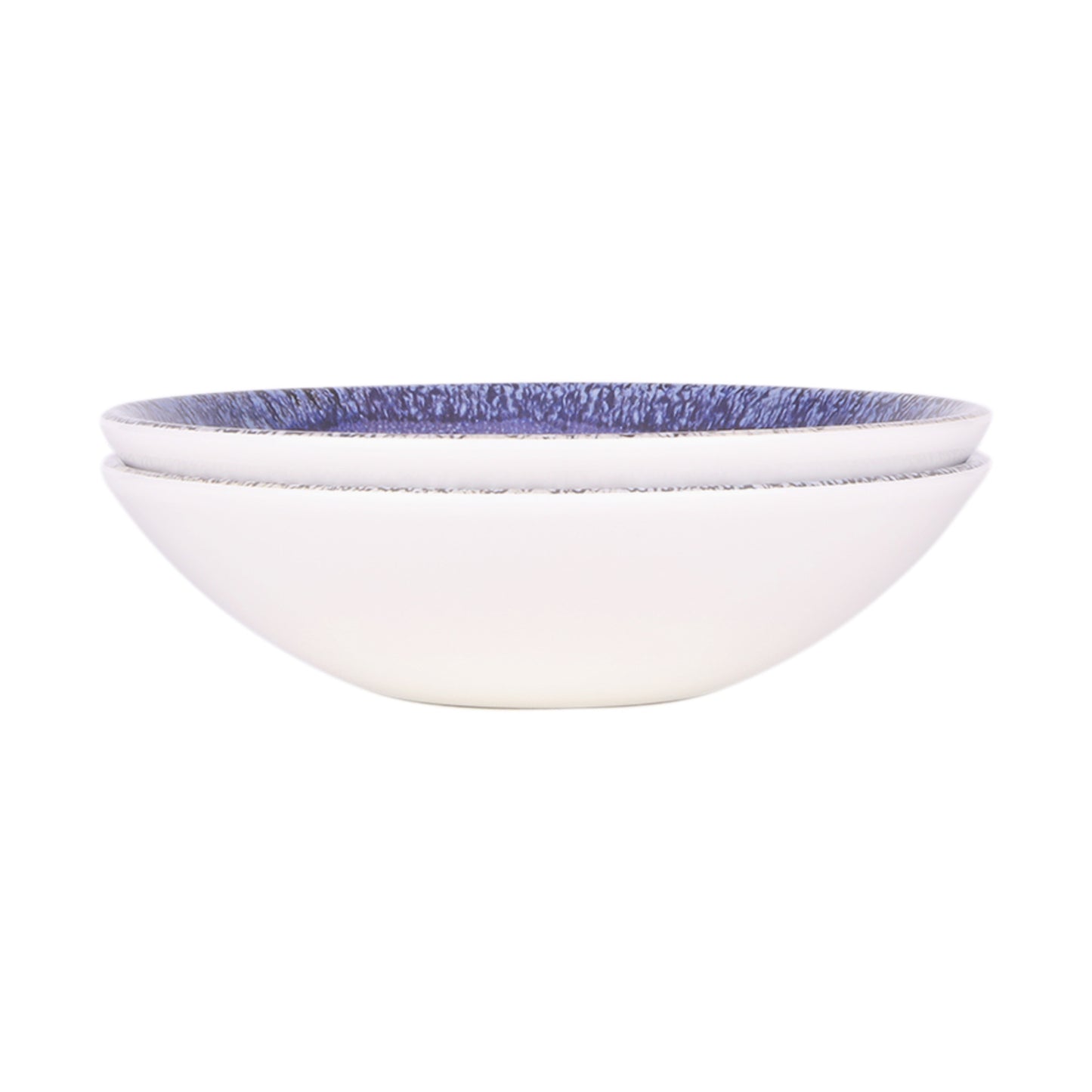 Melamine Round Bowl - Indigo Blue