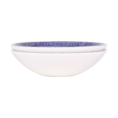 Melamine Round Bowl - Indigo Blue