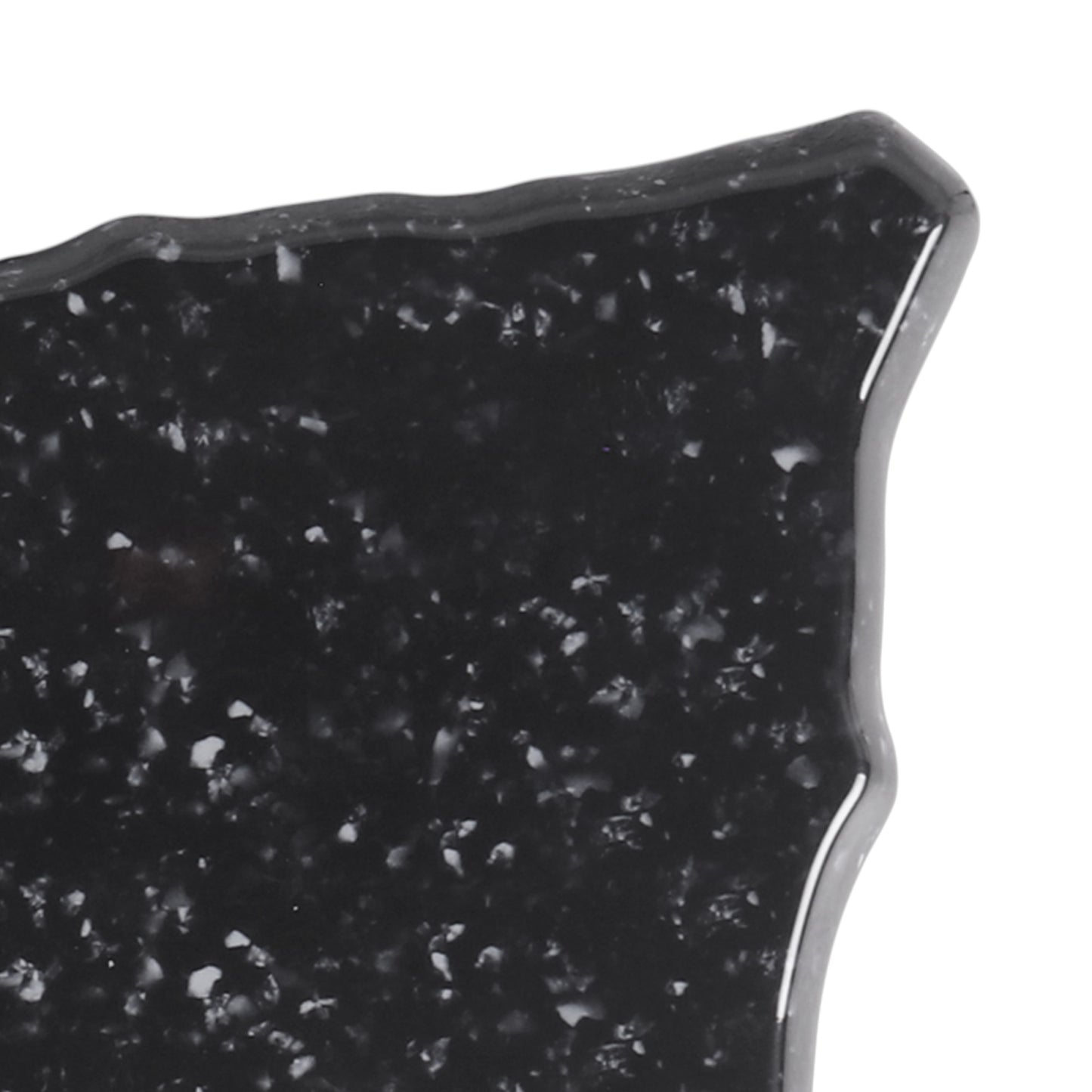 Melamine Irregular Shape Display Stone - Black Granite