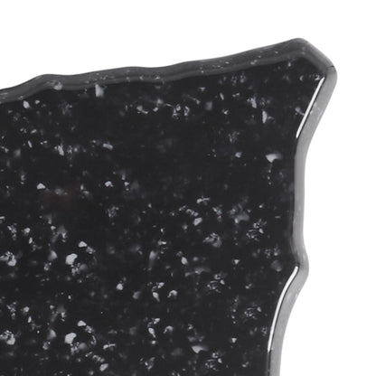 Melamine Irregular Shape Display Stone - Black Granite