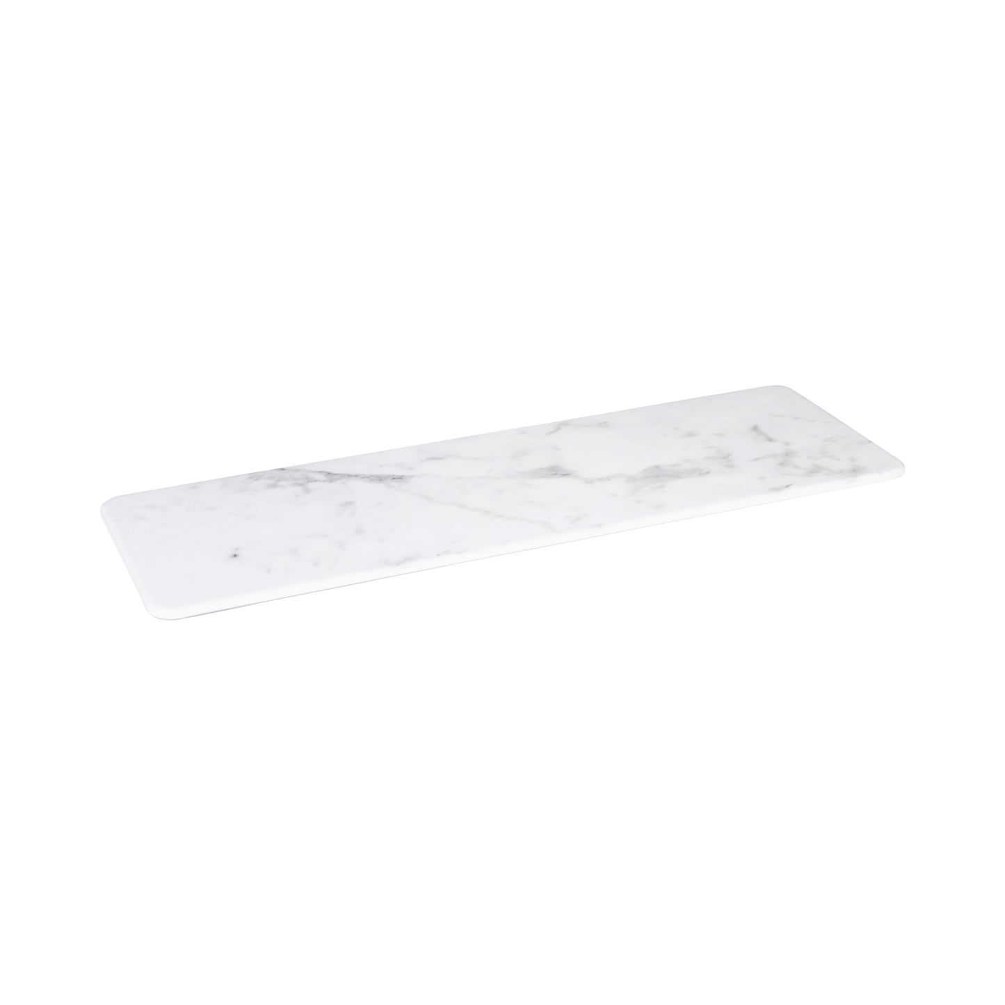 Melamine Rectangular Serving Board - Carrara Marble