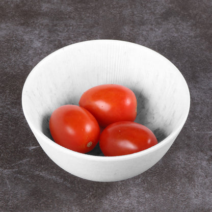 Melamine Round Bowl - Gray Marble