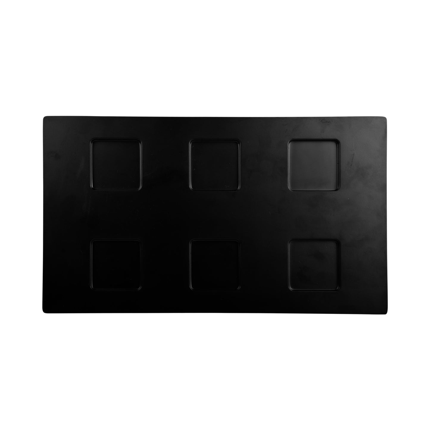 Melamine Ramekin Base Plate - Black