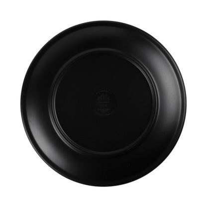 Melamine Round Plate - Black