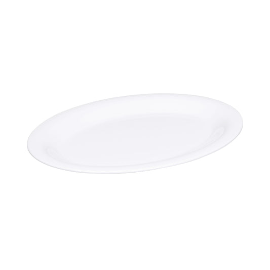 Melamine Oval Platter - White