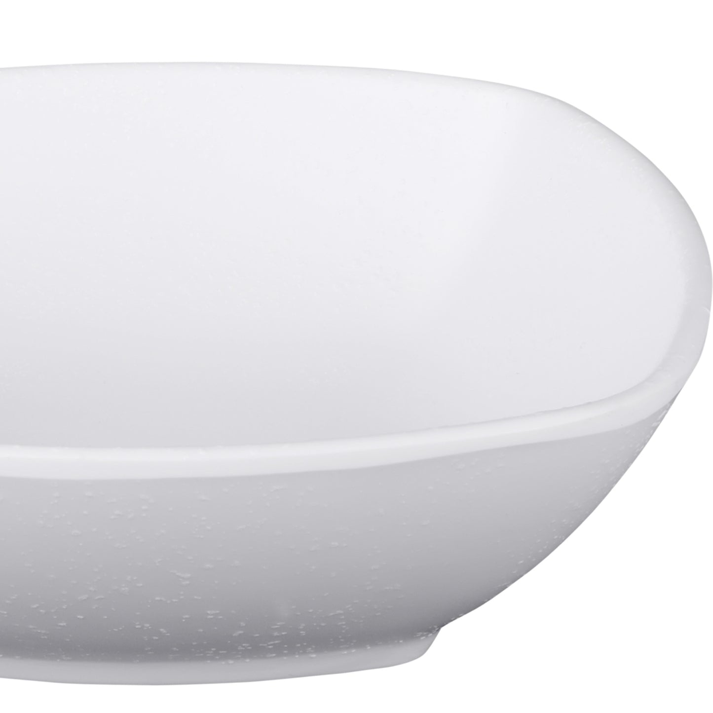 Melamine Square Bowl - White