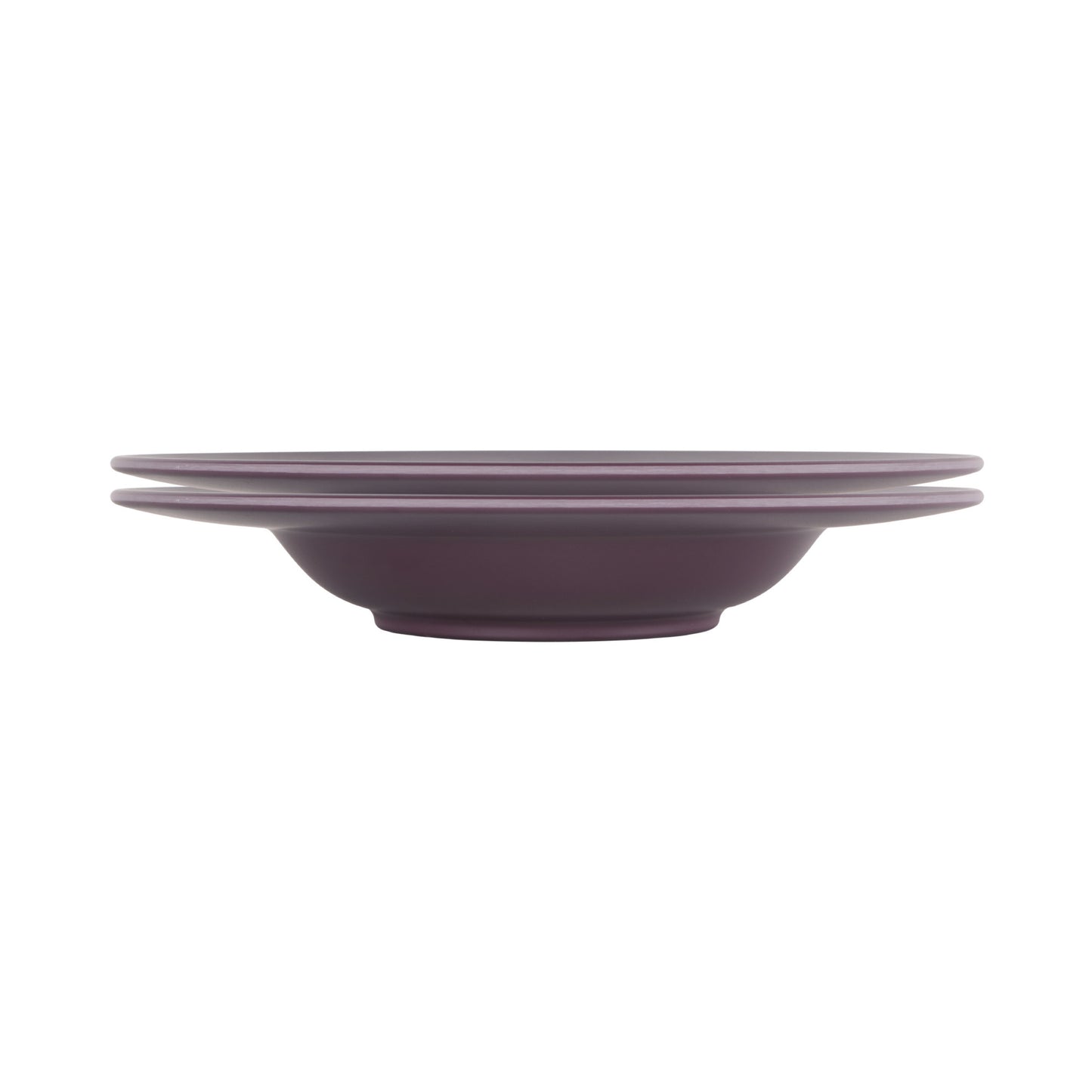 Melamine Round Past/Soup Bowl - Purple Glaze