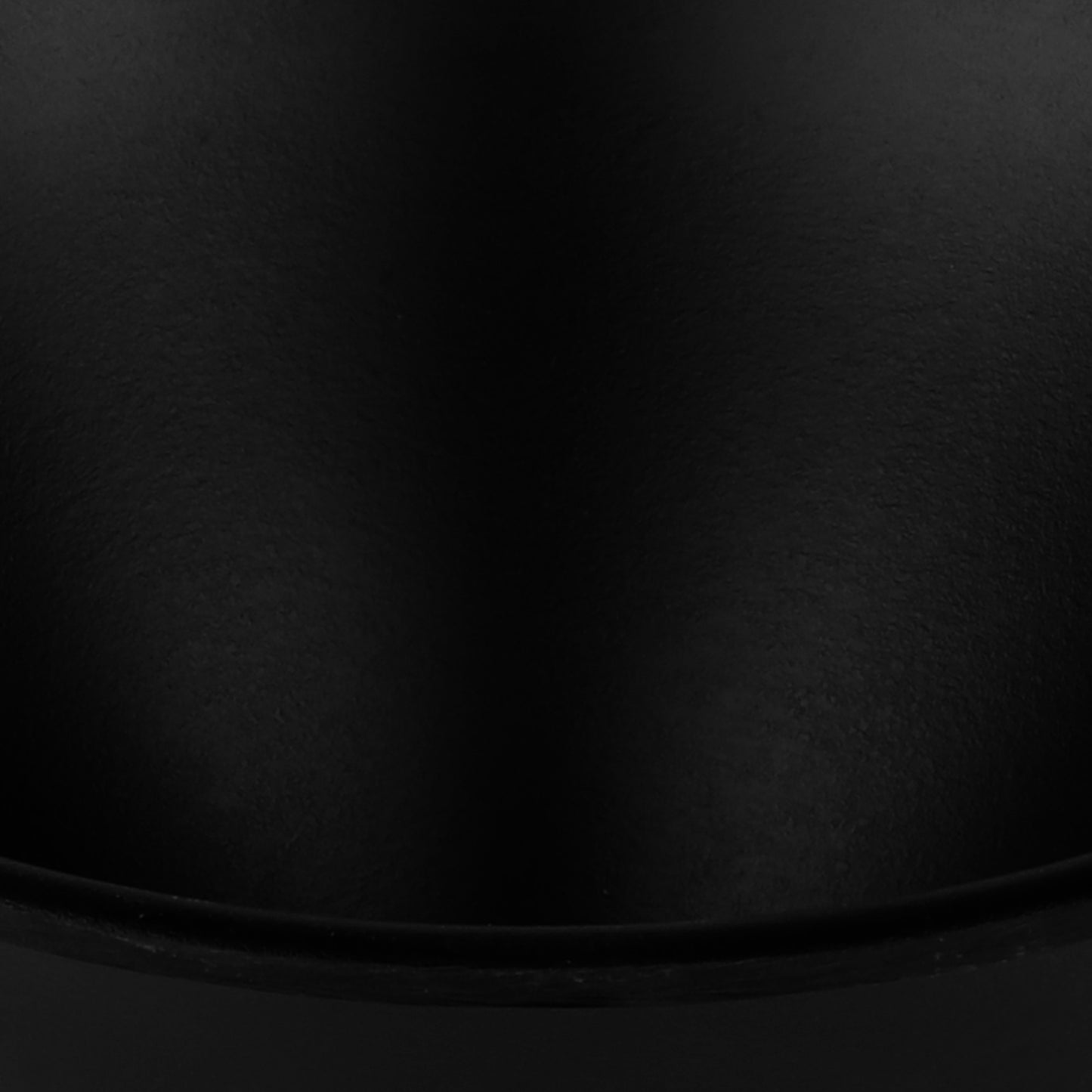 Melamine Round Bowl - Black
