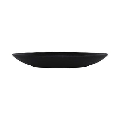 Melamine Round Plate - Black