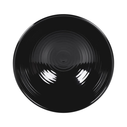 Melamine Round Ring Bowl - Black