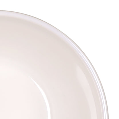 Melamine Round Bowl - Cream Glaze