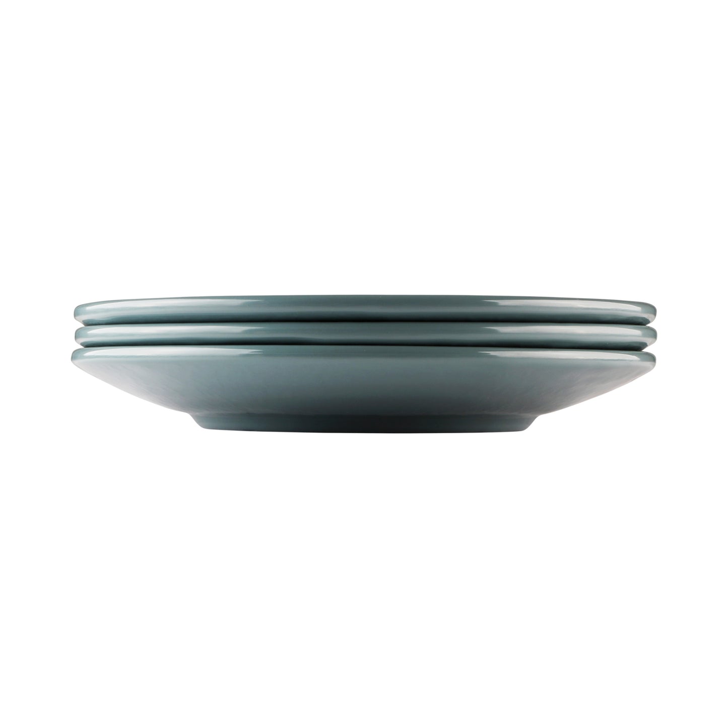 Melamine Round Pebble Plate - Abyss