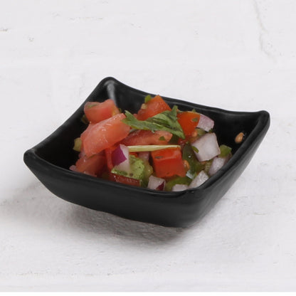 Melamine Square Kozara - Black
