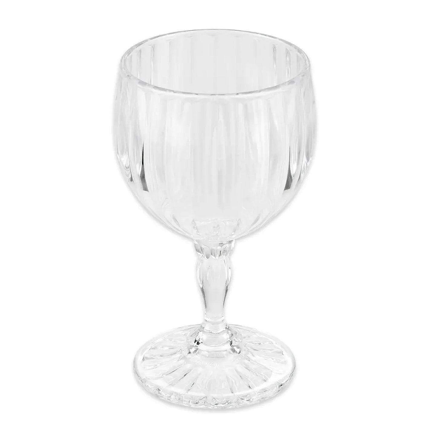 6 oz. (8 oz. Rim-Full), 3" Fluted Wine, 5.75" Tall (12 Pack)