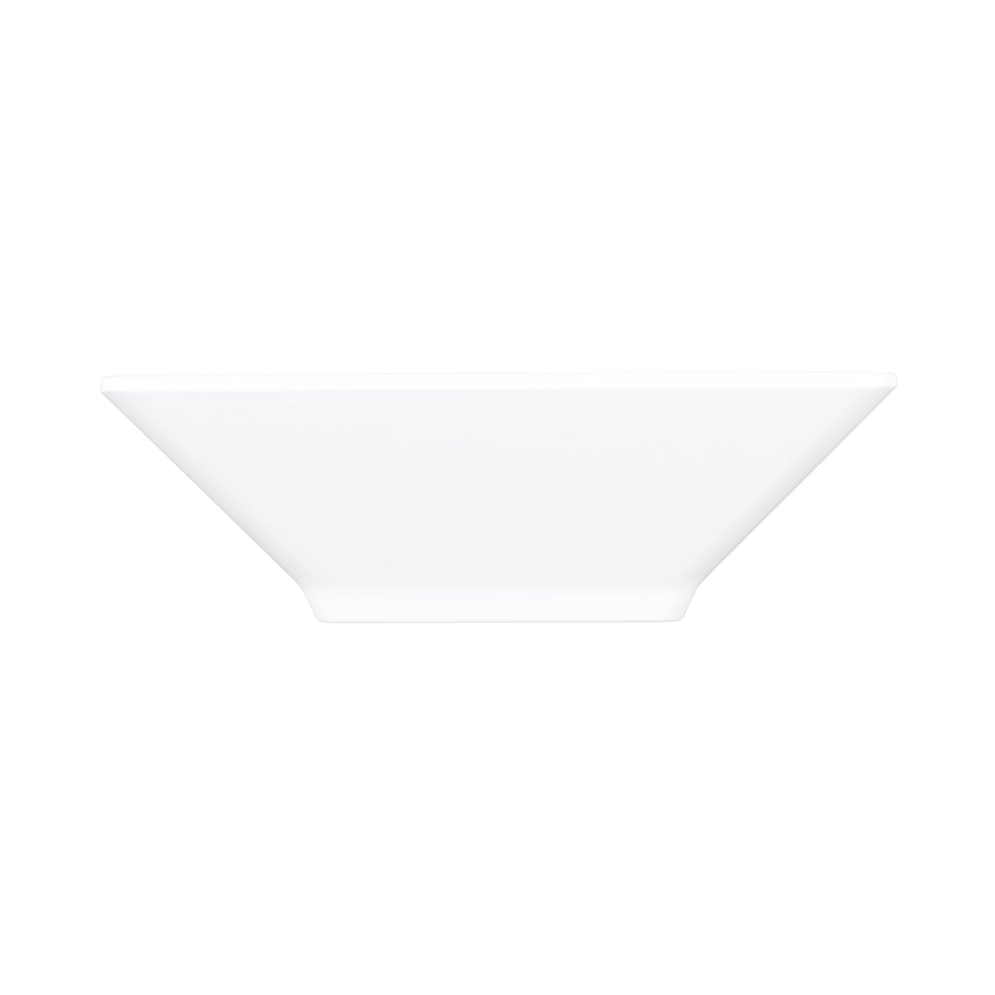 Melamine Square Bowl - White