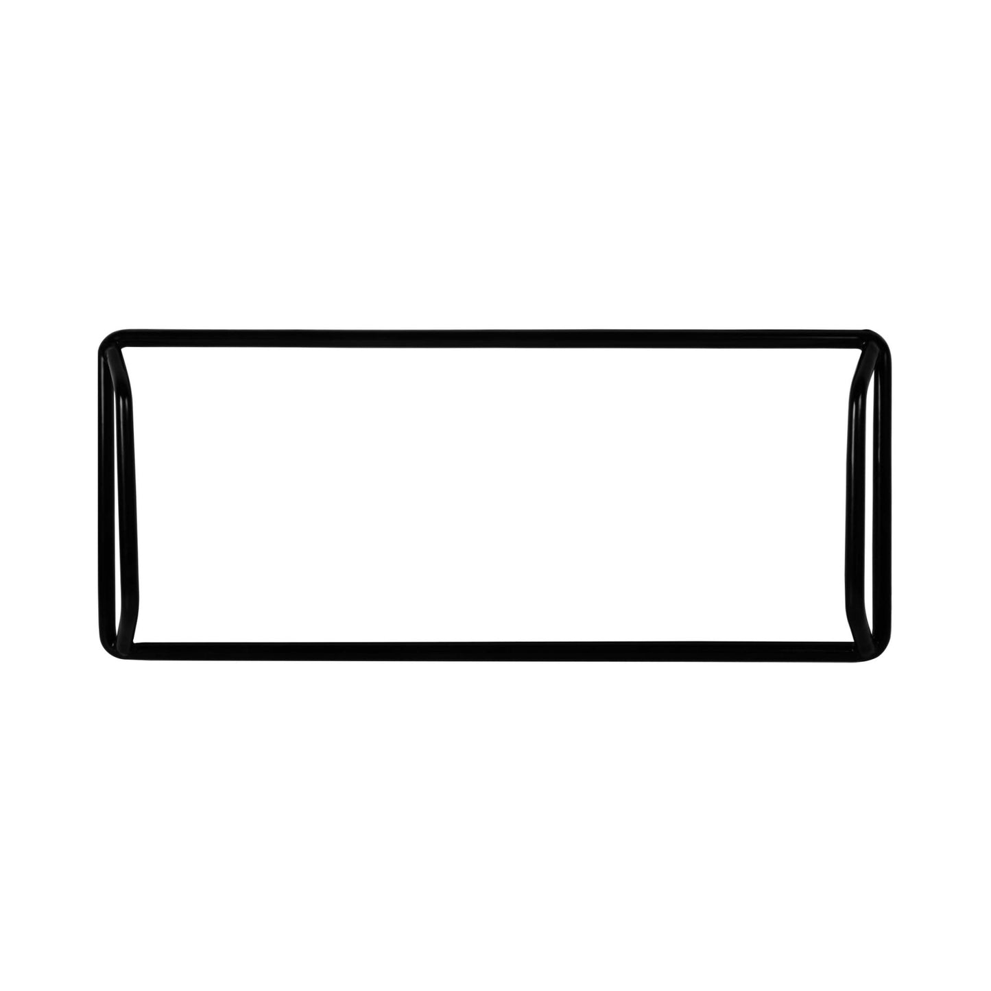 Melamine Rubber Coated Steel Rack - Black
