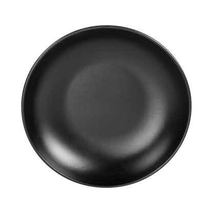 Melamine Round Bowl - Black