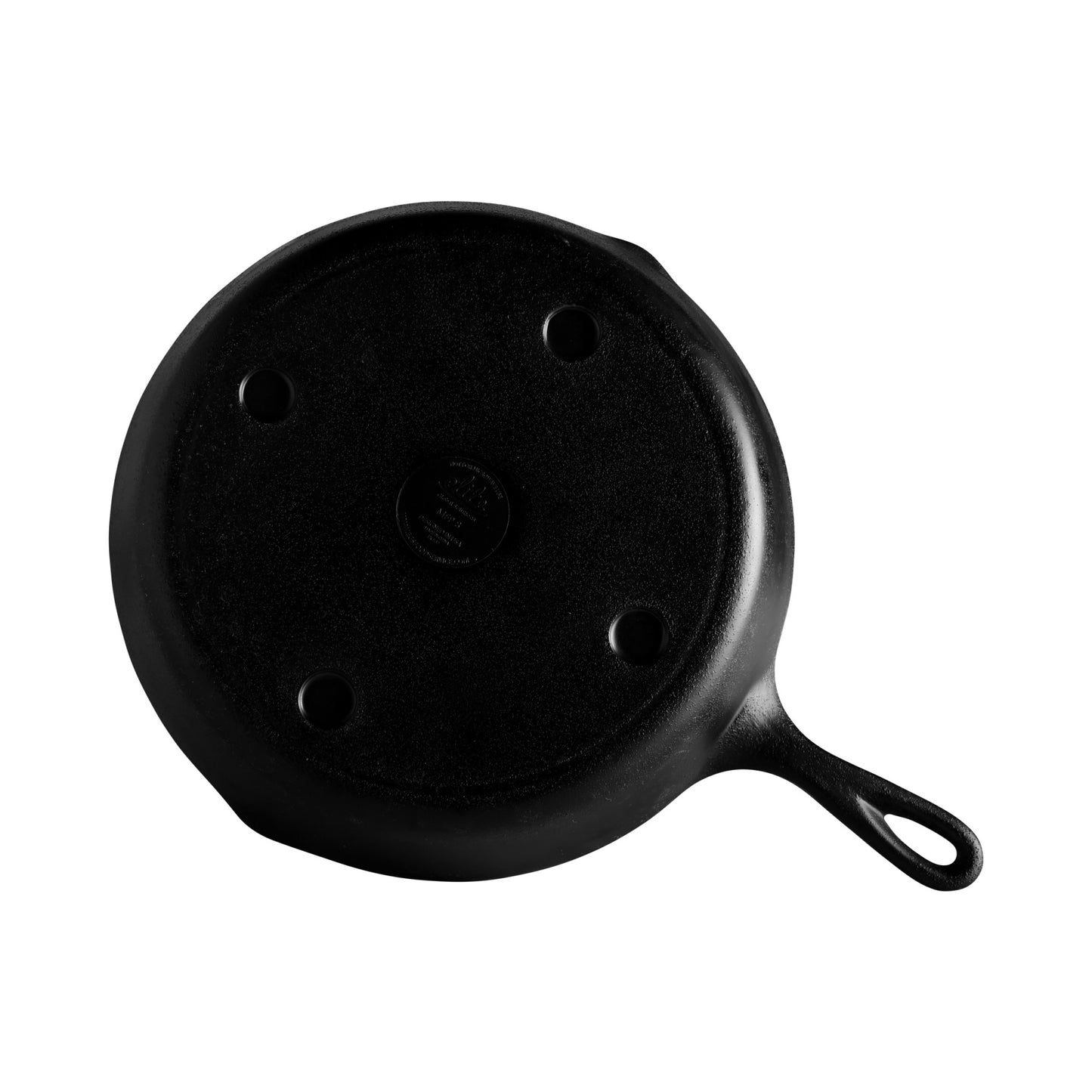 Melamine Faux Cast Iron Fry Pan - Black