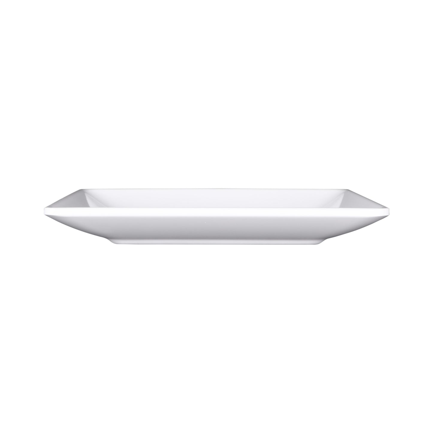 Melamine Square Plate - White