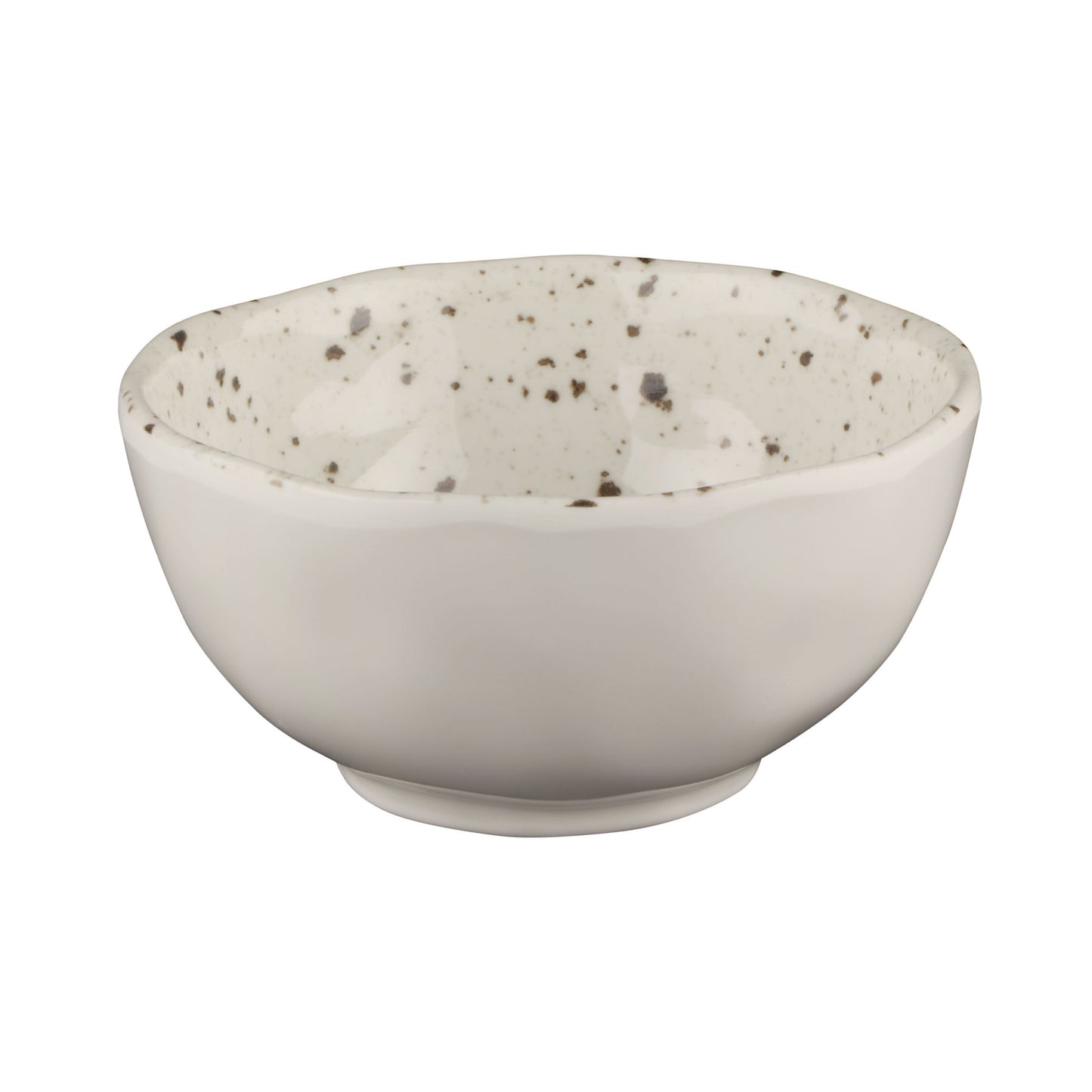 Melamine Round Bowl - Chocolate Chip