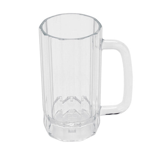 16 oz. (17.75 oz. Rim-Full), 3.25" (5" w/Handle) Beer Mug, 6.25" Tall (Set of 4 ea.)