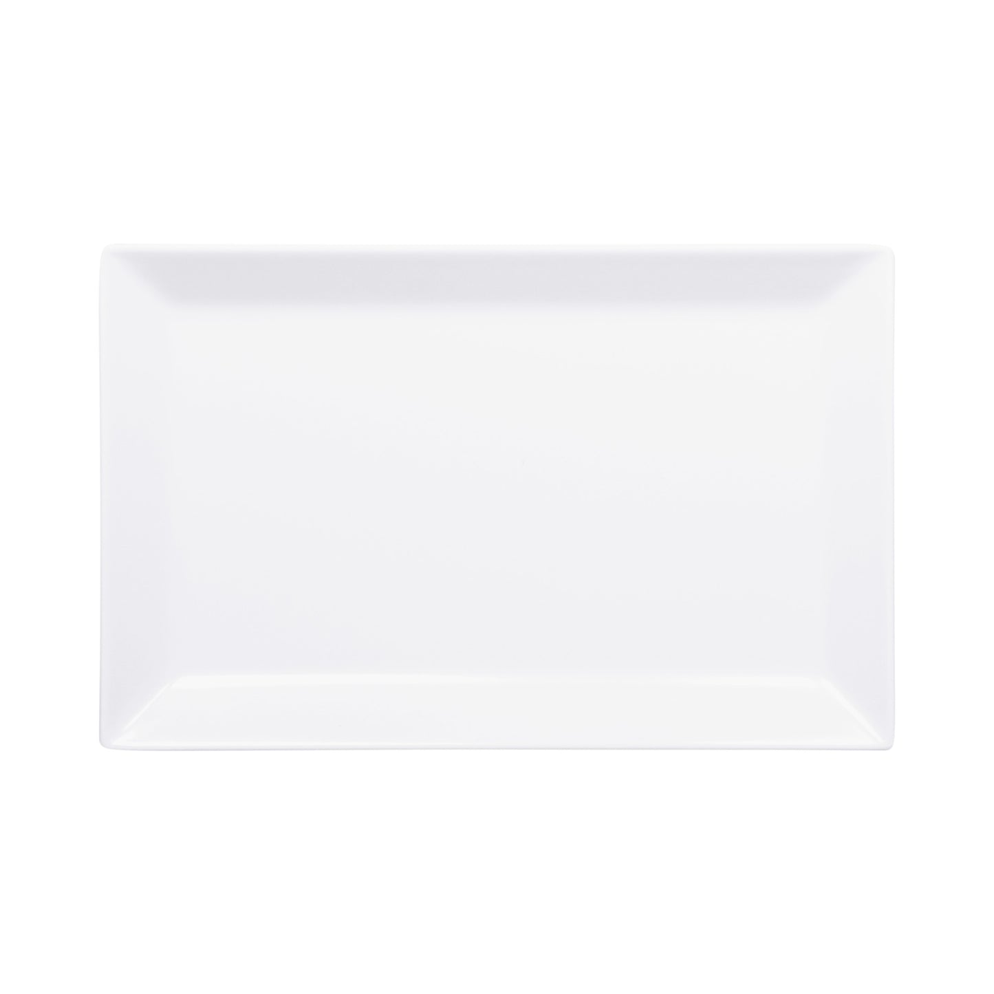 Melamine Rectangular Serving Platter - White