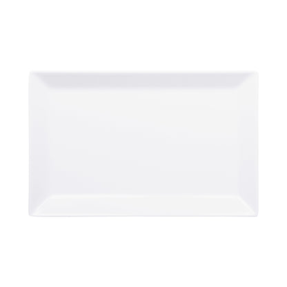 Melamine Rectangular Serving Platter - White