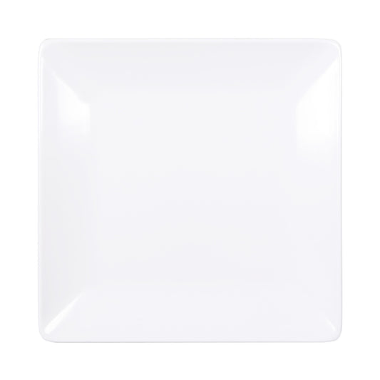 Melamine Square Plate - White