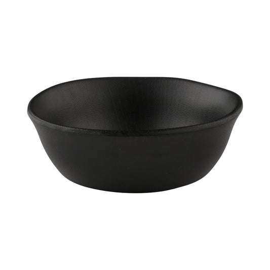 Melamine Round Bowl - Black