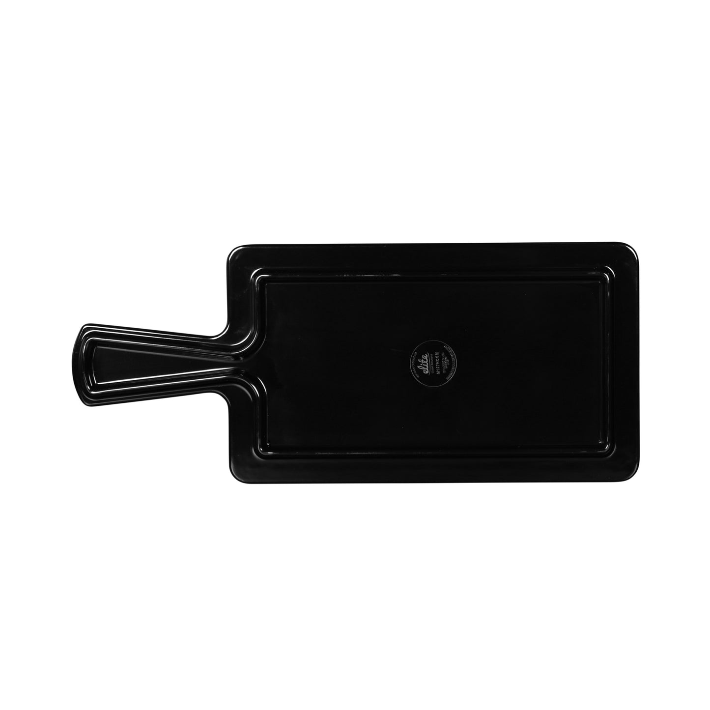 Melamine Rectangular Serving Board - Black, Horizon Marble