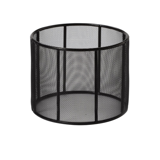 7.5" Black Round Mesh Riser, 6" tall